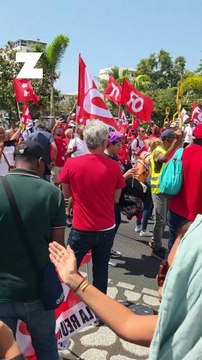 10 septembre : manifestation sur les voies de circulation au Barachois