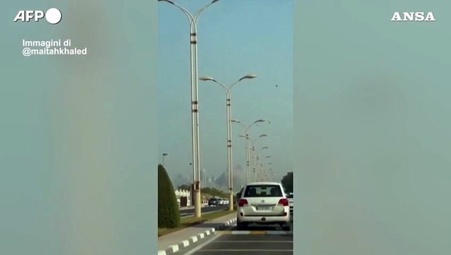 Doha, il fumo si alza nella capitale del Qatar dopo gli attacchi israeliani