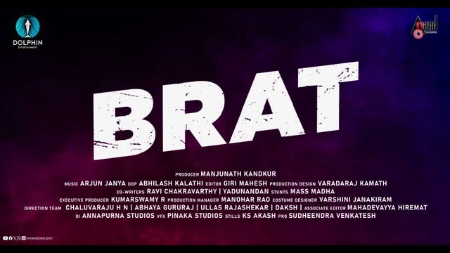 BRAT - Official Teaser (Kannada) ｜ Darling Krishna ｜ Shashank ｜ Arjun Janya ｜ Manisha