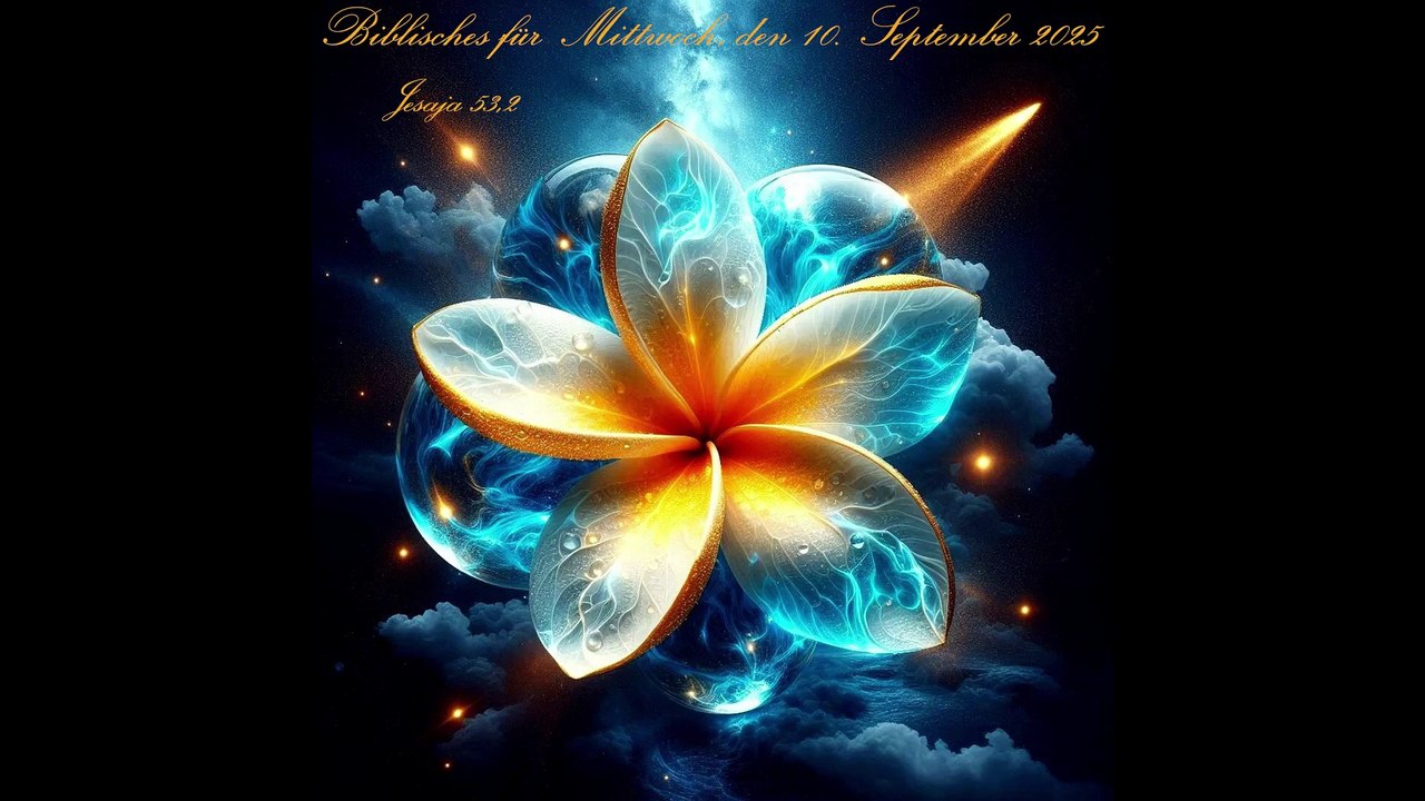 Biblisches für Mittwoch, den 10. September 2025, zu Jesaja 53,2
