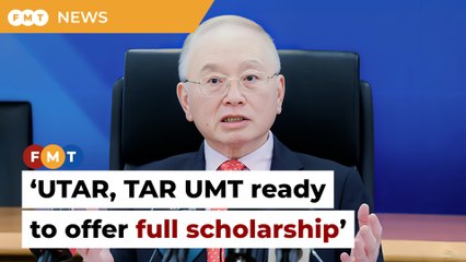 UTAR, TAR UMT ready to offer top STPM scorer full scholarship, says Wee