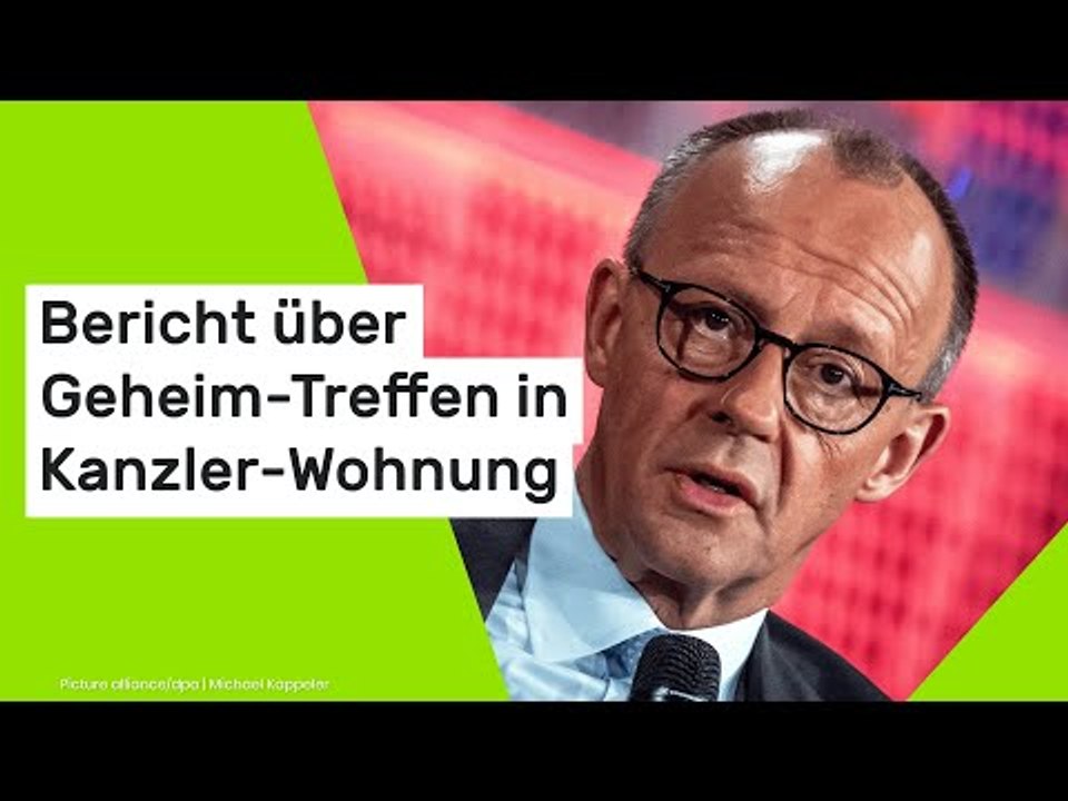 Bericht über Geheim-Treffen in Kanzler-Wohnung - darüber diskutierten die Unionspolitiker
