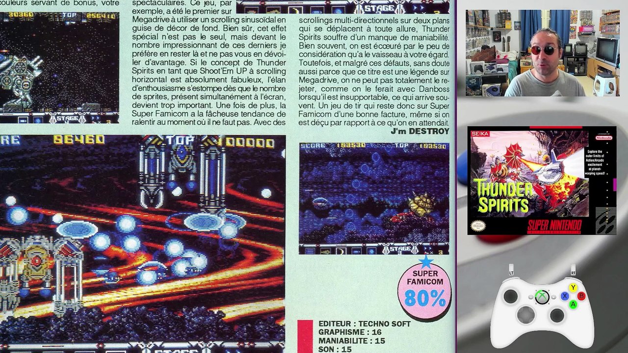 🎮 THUNDER FORCE 3 sur... SUPER NINTENDO ?😱