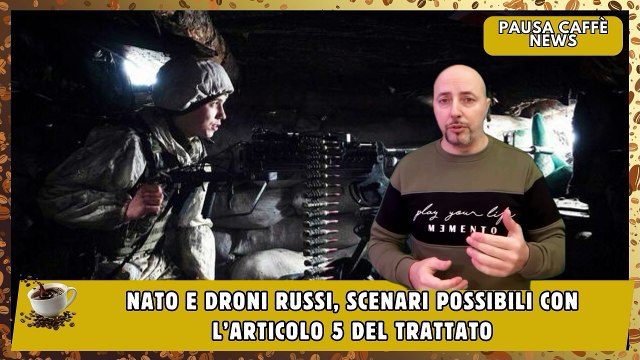 Nato e droni russi, scenari possibili con l’articolo 5 del Trattato