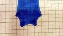 Disegno costume da bagno