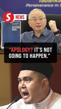 'Not happening', Dr Wee tells Akmal over call to say sorry to Higher Education Ministry