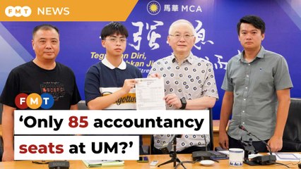 Wee questions higher edu dept’s claim of only 85 accountancy seats at UM