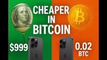 Why iPhones Got Cheaper with Bitcoin (But More Expensive in Dollars)