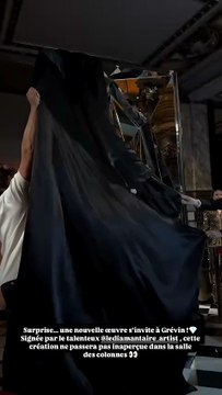 Vidéo Instagram du Musée Grévin.