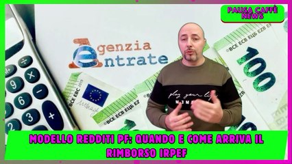 Modello Redditi PF quando e come arriva il rimborso Irpef