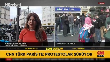 Fransa sokaklarında şuan ne oluyor?