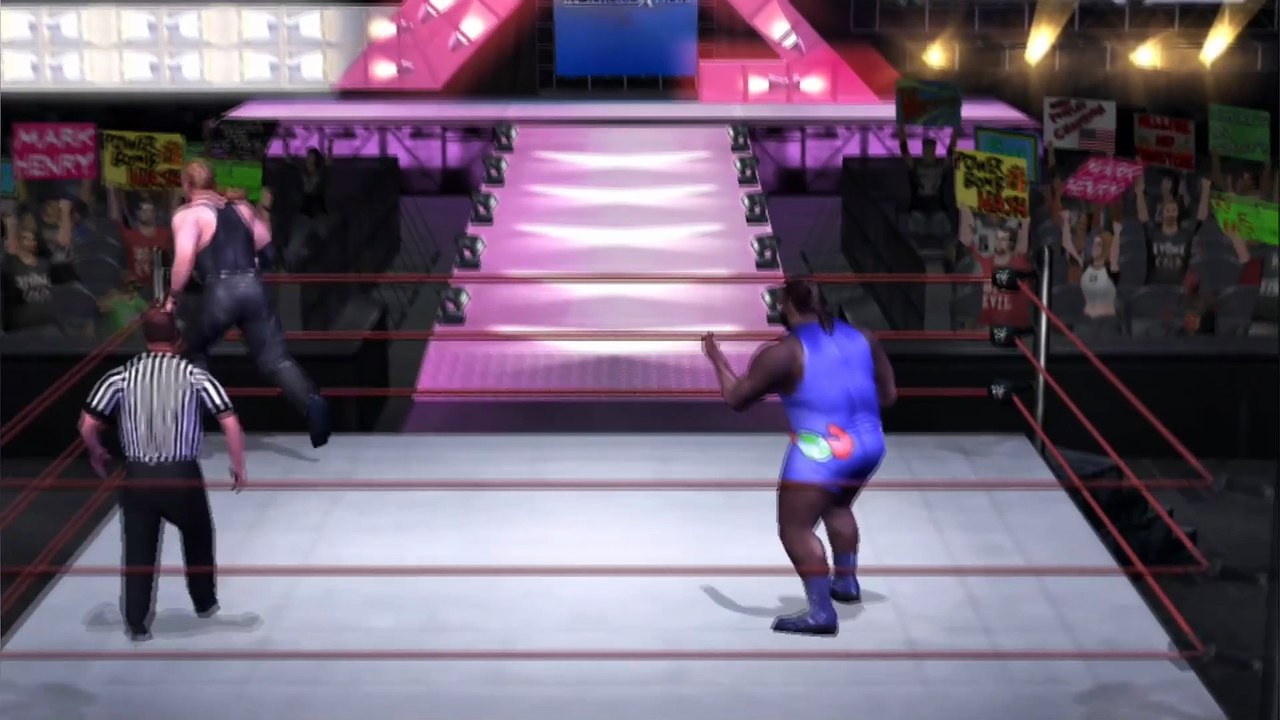 WWE Mark Henry vs Kevin Nash SmackDown Here Comes The Pain | PCSX2 Emulator