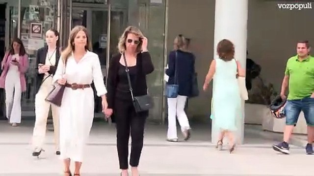 La asesora de Begoña Gómez sale de los juzgados tras negarse a declarar