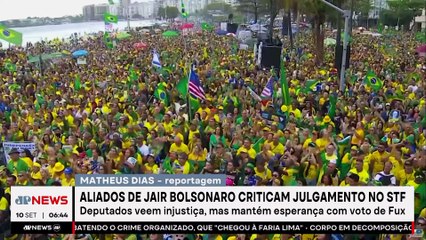Aliados de Bolsonaro criticam julgamento no STF