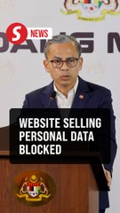 Government blocked website selling Malaysians' personal data, says Fahmi