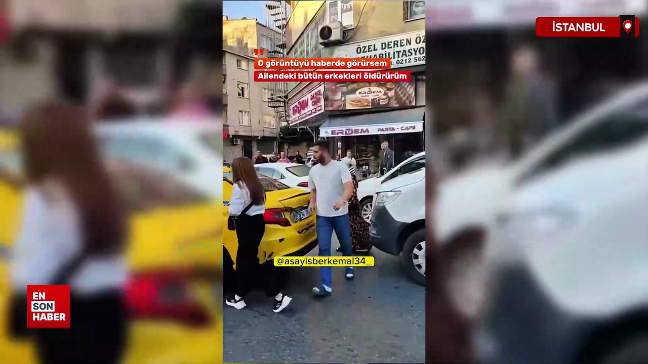 Esenler'de taksici, servis şoförüne saldırdı