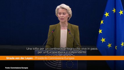 Ue, Von der Leyen "Dobbiamo conquistare posto tra potenze mondiali"