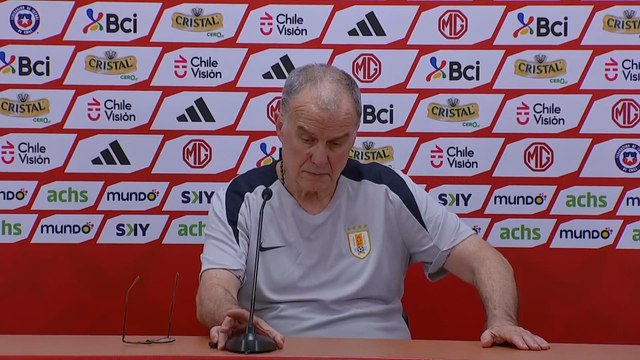 Conferencia de prensa de Marcelo Bielsa tras el Chile vs. Uruguay de eliminatorias sudamericanas