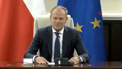 Polonya Başbakanı Tusk, NATO ülkesi topraklarında ilk kez Rusya'ya ait İHA'lar düşürüldü