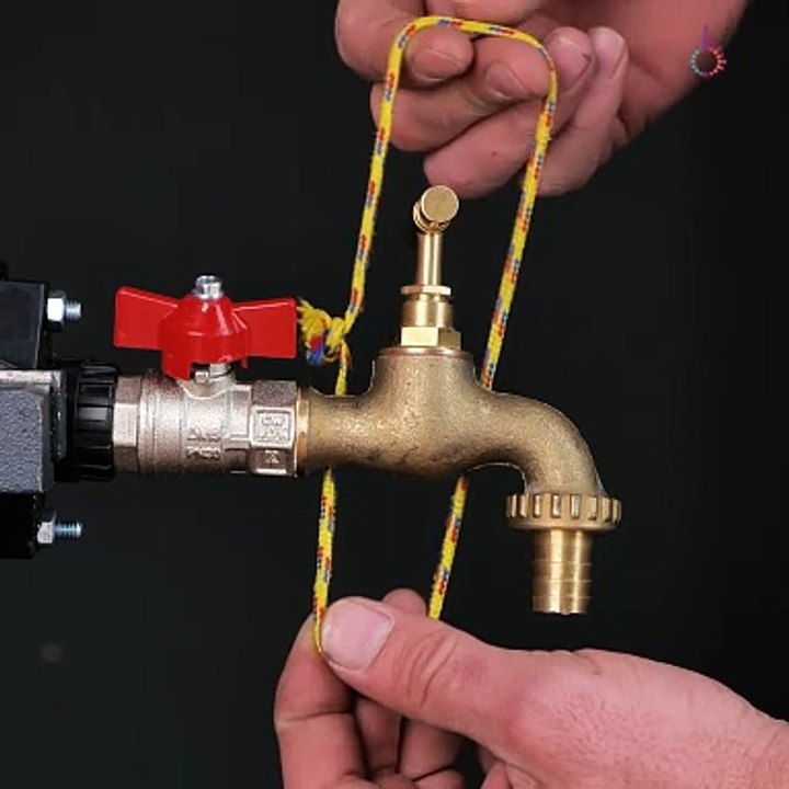 Remove a stuck faucet with this hack