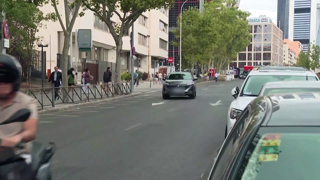 Begoña Gómez sale de los juzgados de Plaza Castilla