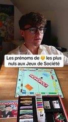 Les prénoms de 👦 les plus nuls aux Jeux de Société #jeuxdesociete #jeudesociété #classement #quiz #quizz