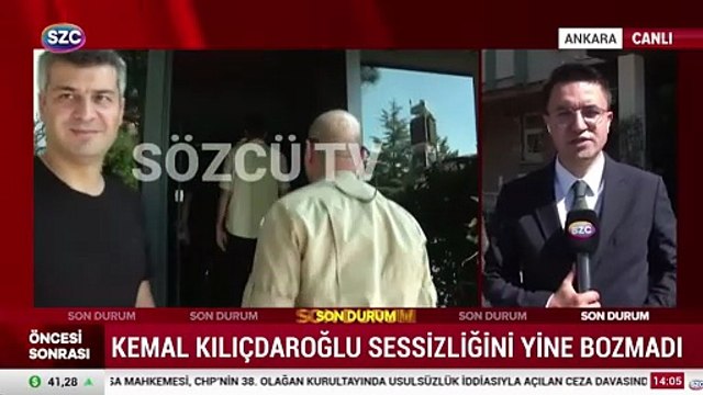 Kemal Kılıçdaroğlu SÖZCÜ'nün sorusunu cevapsız bıraktı