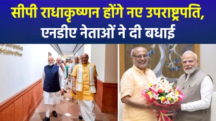 सीपी राधाकृष्णन चुने गए नए उपराष्ट्रपति, पीएम मोदी समेत एनडीए नेताओं ने दी बधाई