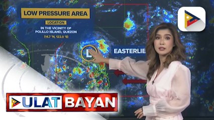 Bagong LPA, namonitor sa kanluran ng Quezon Province  | ulat ni Ice Martinez