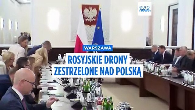 Wojsko Polskie zestrzeliło rosyjskie drony nad Polską