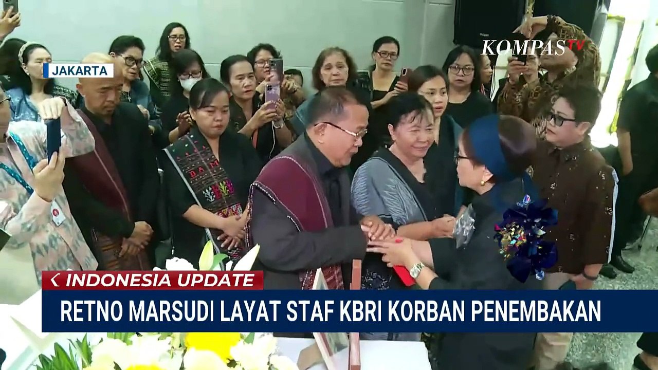 Melayat ke Rumah Duka, Retno Marsudi Kenang Momen Bekerja dengan Staf KBRI Zetro Leonardo Purba
