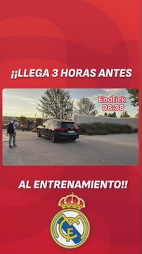 Las horas de llegada de los jugadores del Real Madrid al entrenamiento