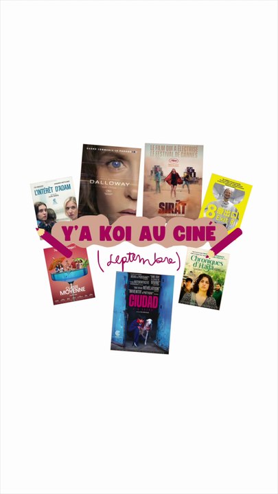 Y’a koi au cinéma en septembre?
