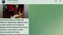Pdte. Nicolás Maduro recibió a Miguel Mejía y la bendición de la Virgen de Altagracia