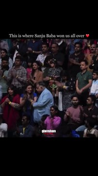 This is where Sanju Baba won us all over ❤️ A true warrior embracing little warriors, proving that strength is not just about fighting battles but spreading love.🙏 #glamsham #sanjubaba #kapilsharmashow #respect #inspiration #cancerwarrior #realhero #uns