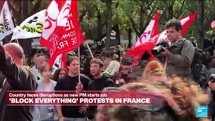 Block Everything: 'Protests peaceful so far in central Paris'