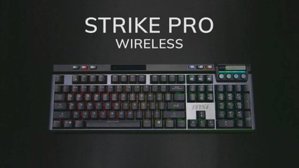 Die MSI Strike Pro Wireless verspricht flüsterleises Tippen ohne Kompromisse
