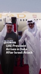 UAE President Arrives in Doha After Israeli Attack