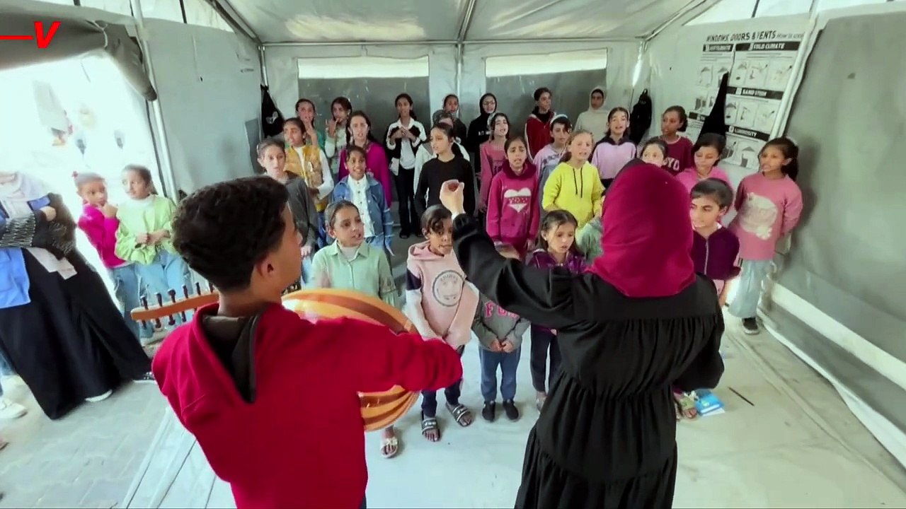 Hope Through Music for These Children in Gaza
