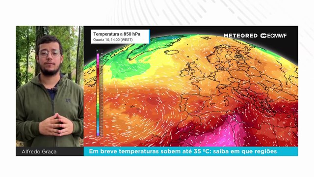 Em breve temperaturas sobem até 35 ºC: saiba em que regiões