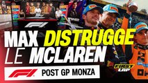 F1 GP ITALIA: VERSTAPPEN sempre più LEGGENDA! DEMOLITE le Mclaren