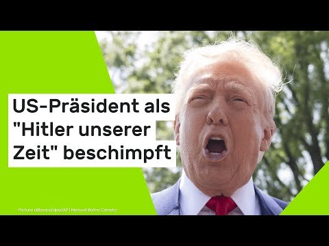 US-Präsident als Hitler unserer Zeit beschimpft - Video zeigt seine Reaktion