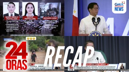 24 Oras: (Part 2) Masamang panahon | Isyu sa campaign donation kay Sen. Escudero | PBBM sa isyu sa Indo-Pacific, atbp.