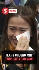 Tears of joy for Cheong Min to reclaim world title after six-year wait