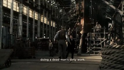Escena de Sherlock Holmes "Y ahí va el barco"
