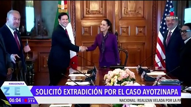Sheinbaum solicita a Estados Unidos extradición de implicados en caso Ayotzinapa