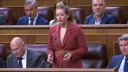 Rifirrafe entre Montero y Esther Muñoz (PP) a cuenta de la situación judicial de Begoña Gómez