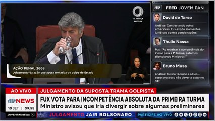 Fux aponta “tsunami” de dados e violação à ampla defesa dos réus