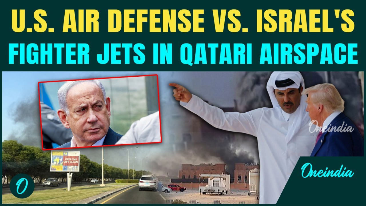Qatar’s Air Defense Shockingly Fails on Camera! Israel Fights U.S. Patriot & Thaad Missiles in Doha