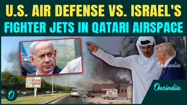 Qatar’s Air Defense Shockingly Fails on Camera! Israel Fights U.S. Patriot & Thaad Missiles in Doha